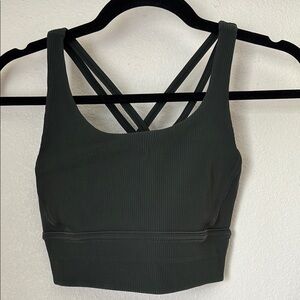 lululemon Energy Longline Ribbed Bra